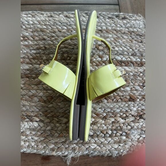 J.McLaughlin Nora patent leather Sandals with Gold Accents; Size 7.5 Brand New! - Picture 8 of 15